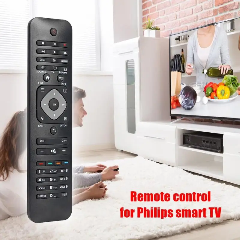 ИК универсальный пульт дистанционного управления для Philips светодиодный/ЖК 3D Smart tv o Программирование или Настройка требуется