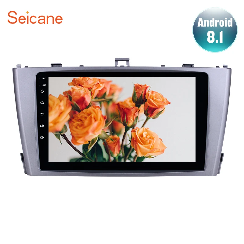 

Seicane 9" 2Din Android 8.1 GPS Navi Car Stereo For 2009 2010-2013 Toyota AVENSIS Touchscreen Backup camera Head Unit DVD Player