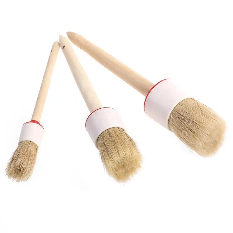 3pcs Bristle Cleaning Brush for Wheels / Interior Air Vent Emblems | Автомобили и мотоциклы