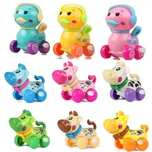 Новые детские милые Мультяшные животные Утенок, телячья форма старше 3 лет заводные игрушки