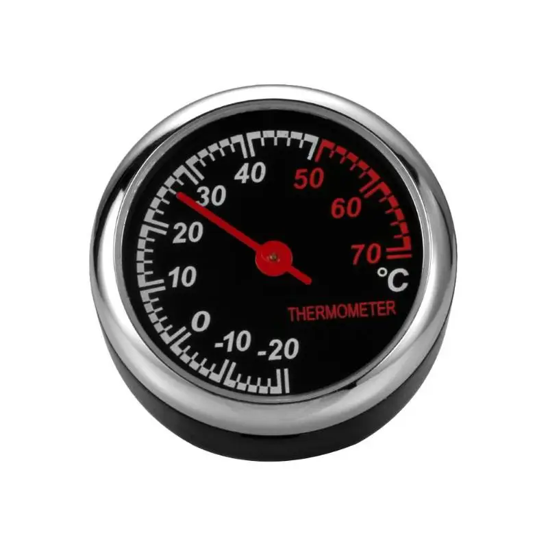 

Mini Automobile Thermometer Auto Car Interior Decoration Ornaments Black