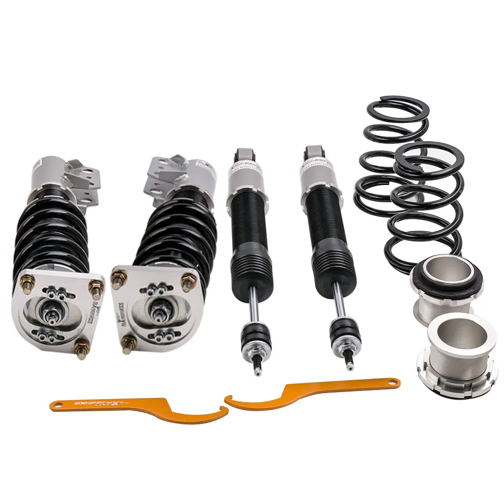 

Complete Coilovers Kits for Ford Mustang 94-04 4th 24 Ways Adjustable Damper Shock Absorber Dampering Force