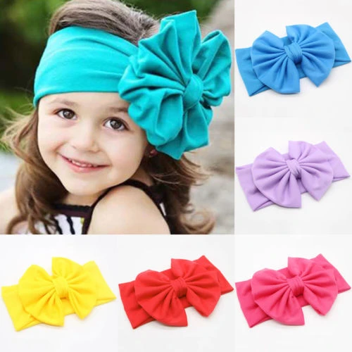 Kids Girl Baby Toddler Bow Headband Hair Band Accessories Headwear Headband