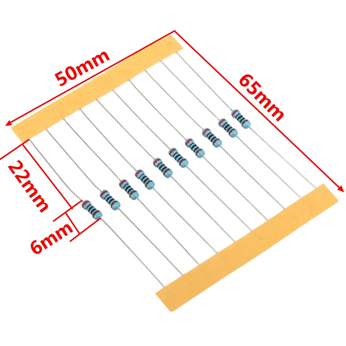 Новинка 300 шт. DIY Led отличные профессиональные резисторы металлическая пленка в