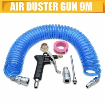 

Car Air Blower Blow Spray Gun with 9m Hose Truck Dust Blower Clean Nozzle Blow Spray Tool Kit Spray Gun Cleaning Tools for Car
