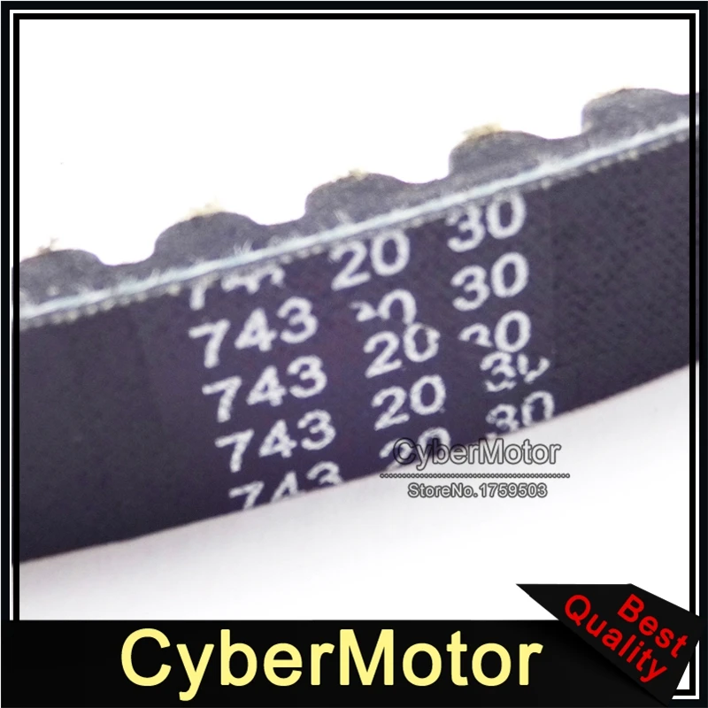 743 20 30 CVT приводной ремень для GY6 125cc 150cc двигателя китайский Мопед Скутер ATV Quad картинг