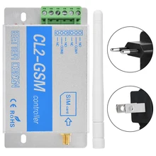 12 В DC CL2-GSM беспроводной GSM SMS Пульт дистанционного управления для открывания ворот барьер затвора открывания Гаражных дверей