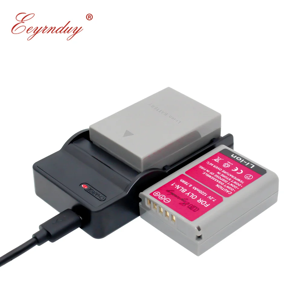 

2x Digital Camera battery + 1pcs usb charger PS-BLN1 BLN-1 BLN1 for Olympus PS-BLN1 E-M5 OM-D EM5 OMD E-P5 EP5 EM1