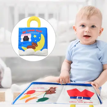 

Cloth Books Infant Early Cognitive Development My Quiet Bookes Baby Goodnight Educational Washable Cloth Book Activity Book New