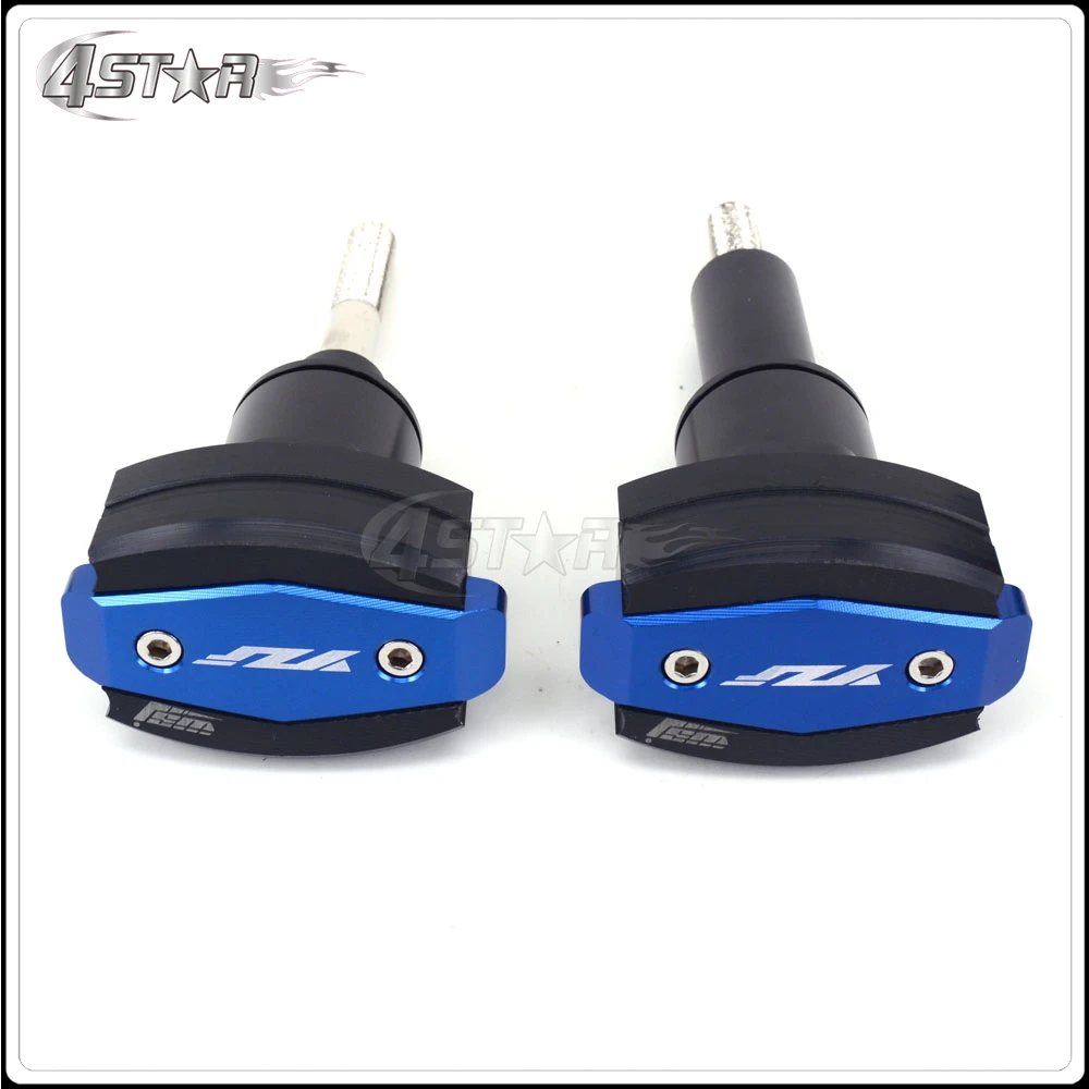 CNC Aluminum Blue Left and Right Motorcycle Engine Frame Slider Anti