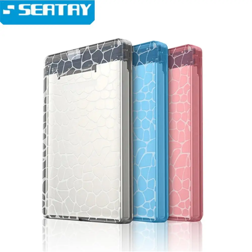 

2.5" SATA USB 3.0 2.5 HDD Case Mobile Hard Disk Box Micro B Enclosure Support 3TB Capacity SSD Enclosure Housing Cover