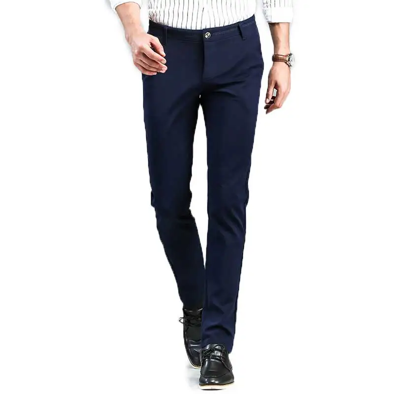 

Men Suit Pants Blazer Dress Pants Slim Fit Stretch Casual Formal Wedding Wear Business Party Stretch Trouser Male Burgundy Black
