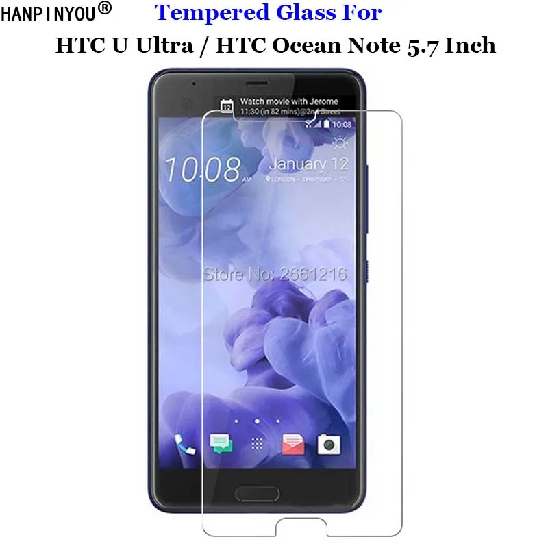 

For HTC Uultra Tempered Glass 9H 2.5D Premium Screen Protector Film For HTC U Ultra / Ocean Note 5.7"