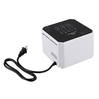 

Negative Ion Generator Air Purifier Home Desktop Mini Air Ion Generator Compact Air Purifier Home US Plug, White