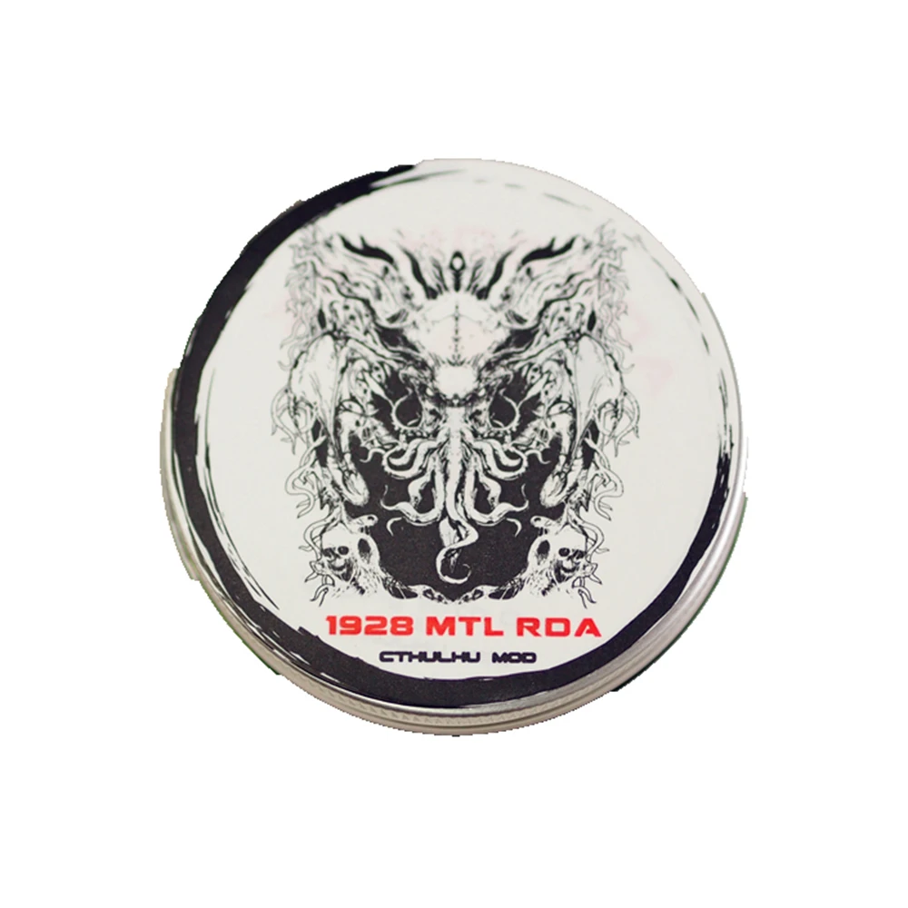 Оригинальный бак Cthulhu 1928 MTL RDA диаметр wi/ 22 мм BF Pin одна катушка для вейпинг