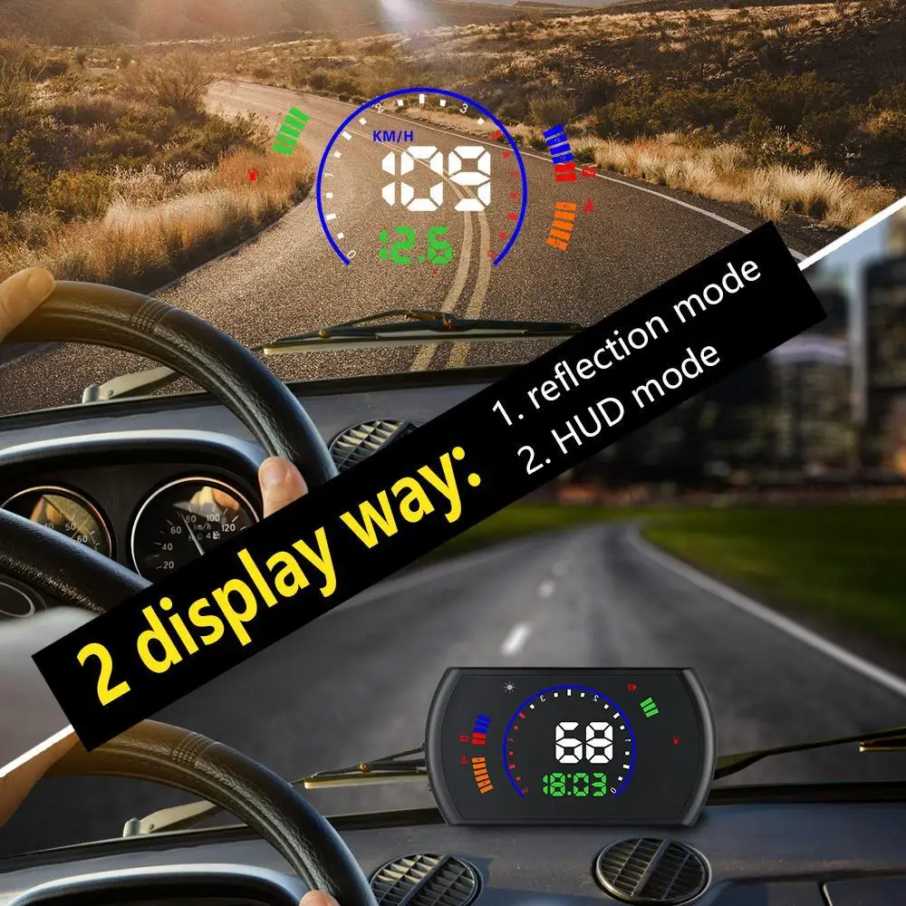 S600 5 8 дюймов Автомобильный дисплей с головкой OBD HUD бортовой компьютер hud Дисплей