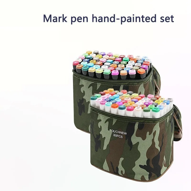 

Oily 32/48/72 Colors Multicolor Marker Pen Double-headed Nib Student painting Art school Horticultural Design