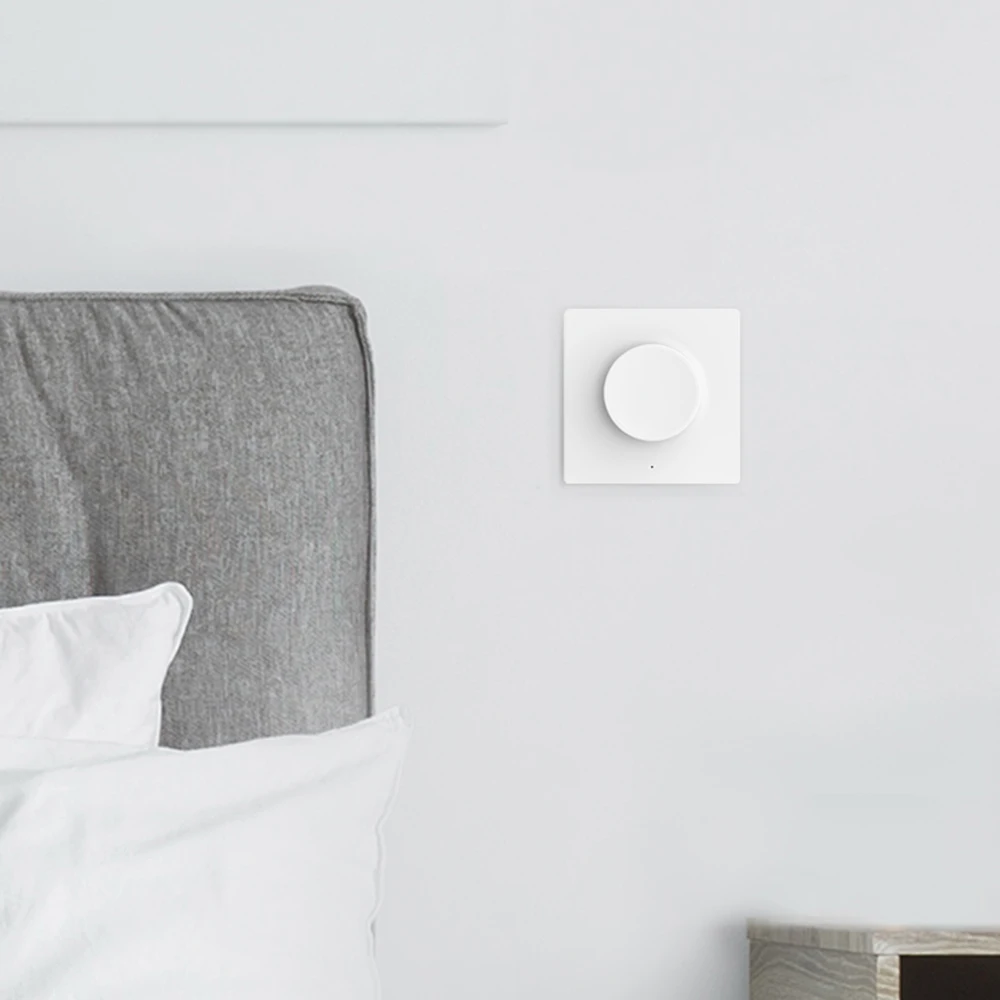 

Yeelight BT Connected Intelligent Wall Switch Control 3 Levels Color Indicator Lamp Design Yeelight Lighing Living Room