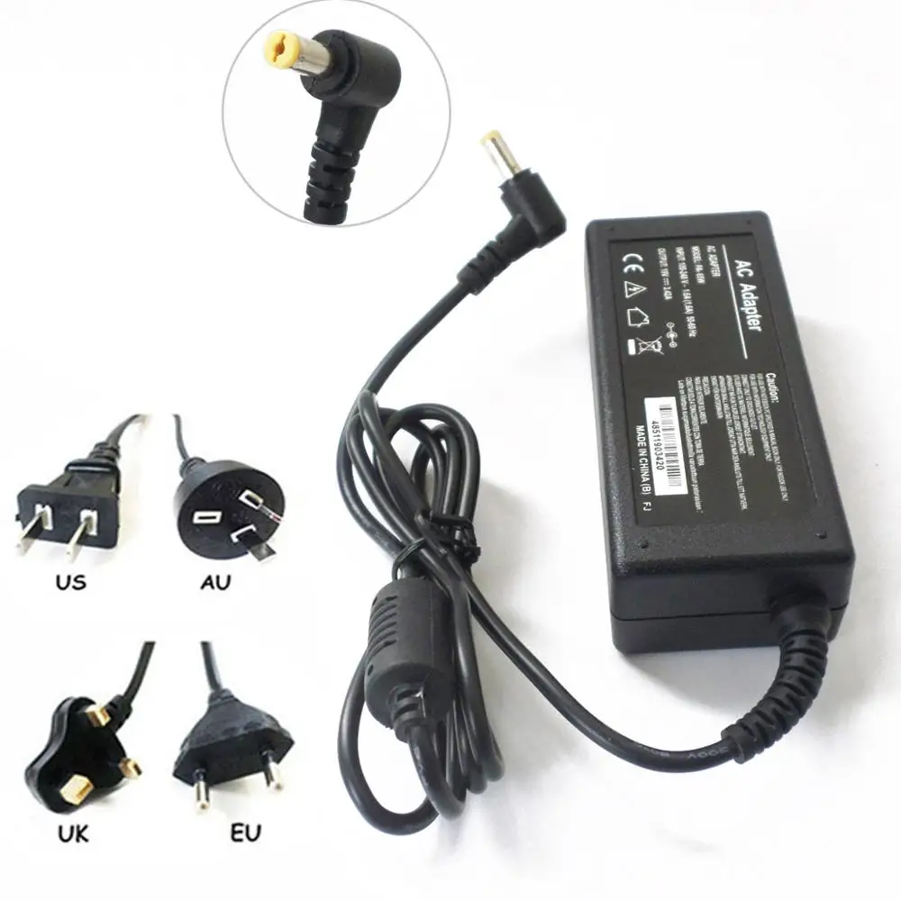 

NEW 19V 3.42A 65W Power Supply Charger For Acer Gateway NE56R31U NE56R34U NE56R37U NE56R41U NE56R42U NE71B06U Laptop AC Adapter