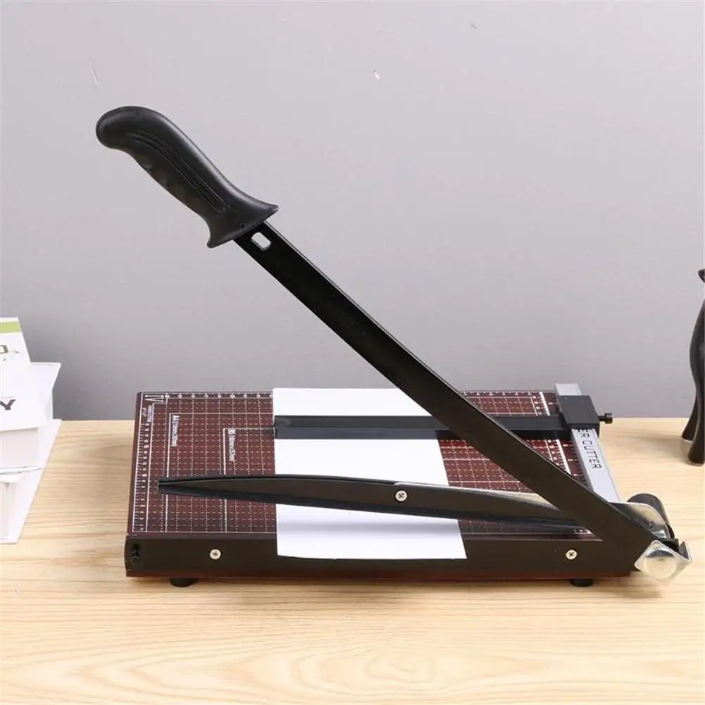 

Paper Cutter Guillotine Adjustable Guide Paper Cutter Trimmer A4/B5/A5/B6/B7 Paper Cutting Machine Photo Craft For Home /Office