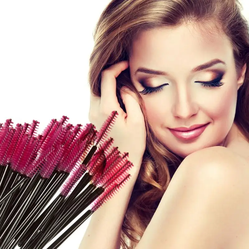 

5/10/50PCS Eyelash brushes Makeup brushes Disposable Mascara Wands Applicator Spoolers Eye Lashes Cosmetic Brush Makeup Tools