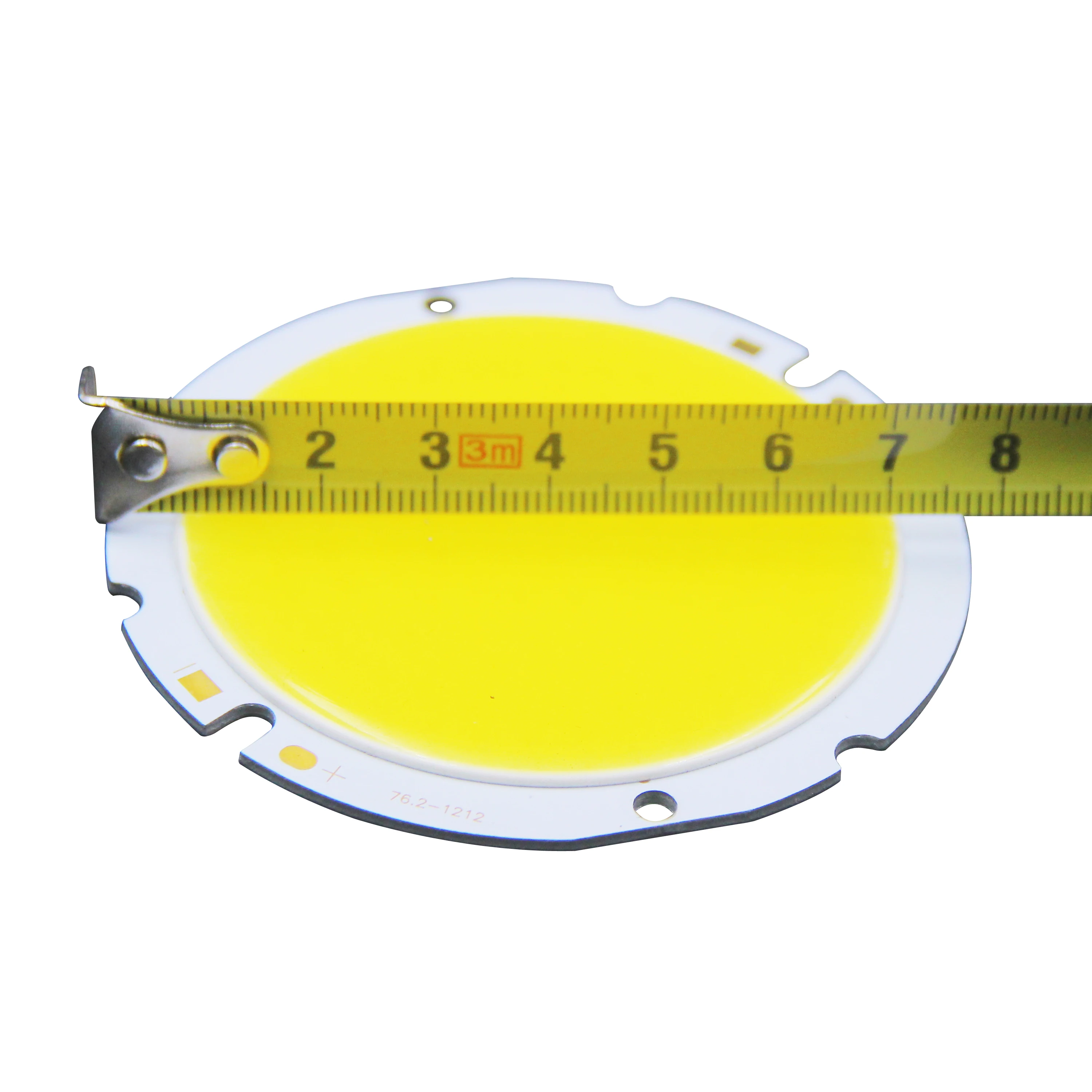 Новый 1 шт. 5 10 круглый чип COB DIY источник света 100лм/Вт 76 мм 64 led 4200k натуральный белый