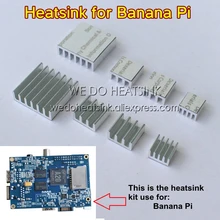 10 компл.(40 шт.) кулер DIY алюминиевый радиатор теплоотвод комплект для Banana Pi