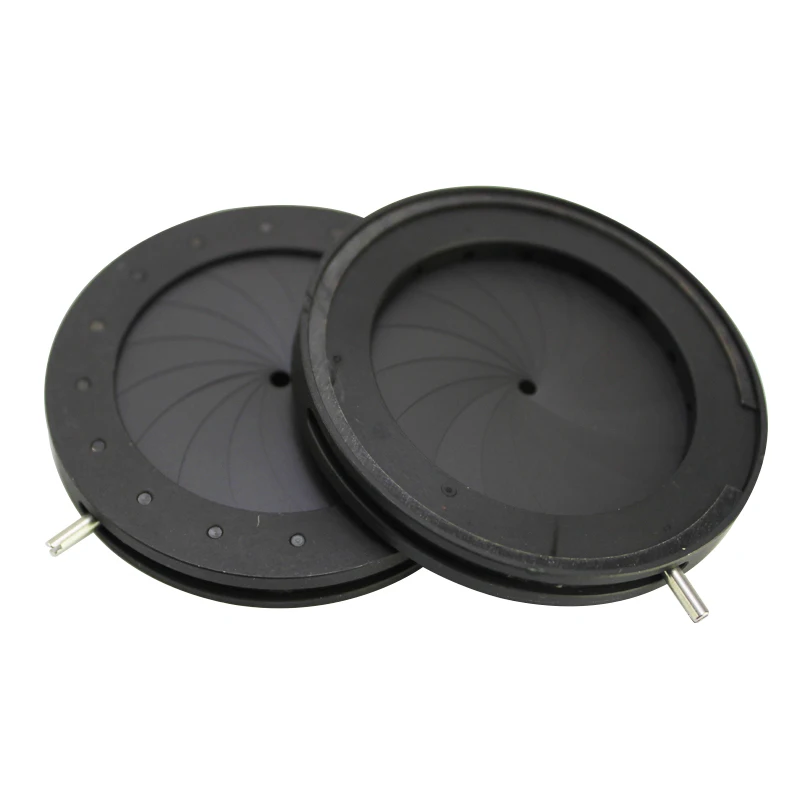 1.5mm to 37mm Zoom Aperture Diameter Iris Diaphragm Aperture Condenser for Vision Instrument Photograph Machine Microscope