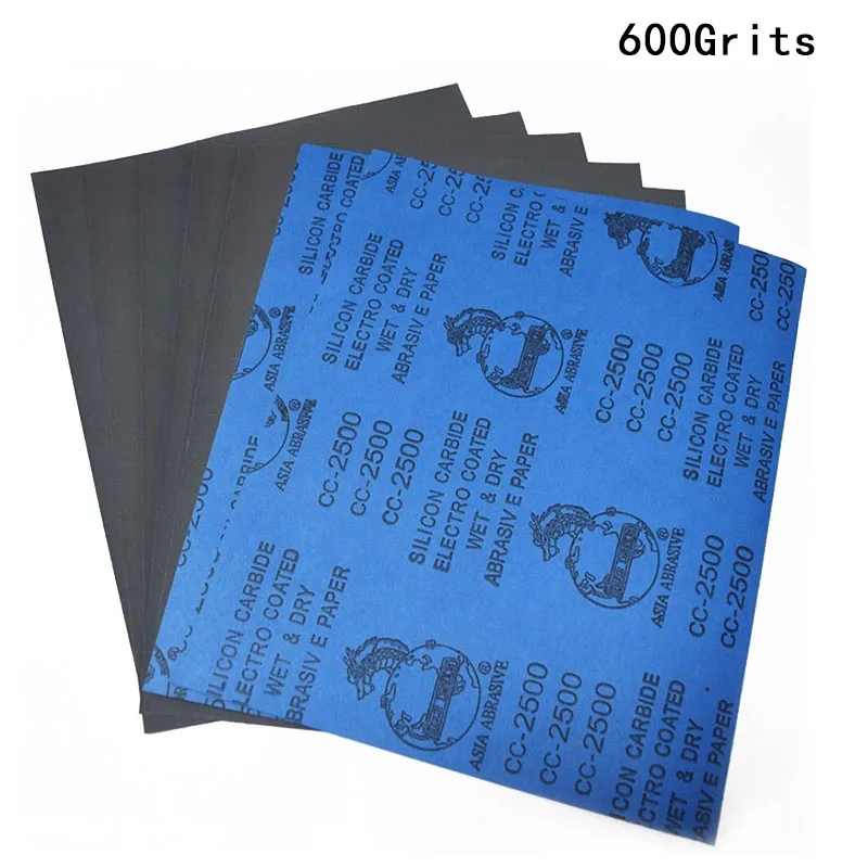 

Sand Paper For Car Repair abrasive paper Wet / Dry Sandpaper 9 x11" 80/120/320/400/600/800/1000/1200/1500/2000 Grits