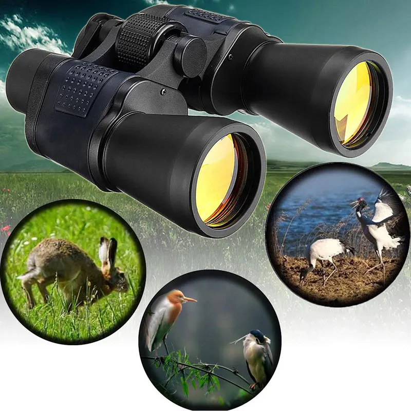 

Binoculars Long Range Zoom High Magnification Hunting Telescope Wide Angle Professional Binoculars High Definition 1000m