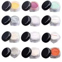 15 красочный блеск для ногтей волшебное зеркало хромированный эффект пыль Мерцающий Порошок для дизайна ногтей