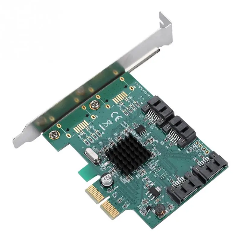 Стабильный сигнал SATA3 PCI E к SATA3.0 карта расширения SATA III (6 Гбит/с) 4 портовая RAID