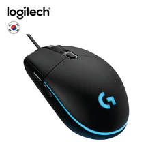 Оригинальная игровая проводная мышь logitech G102, Оптическая Проводная игровая мышь, поддержка настольного компьютера/ноутбука, Поддержка windows 10/8/7