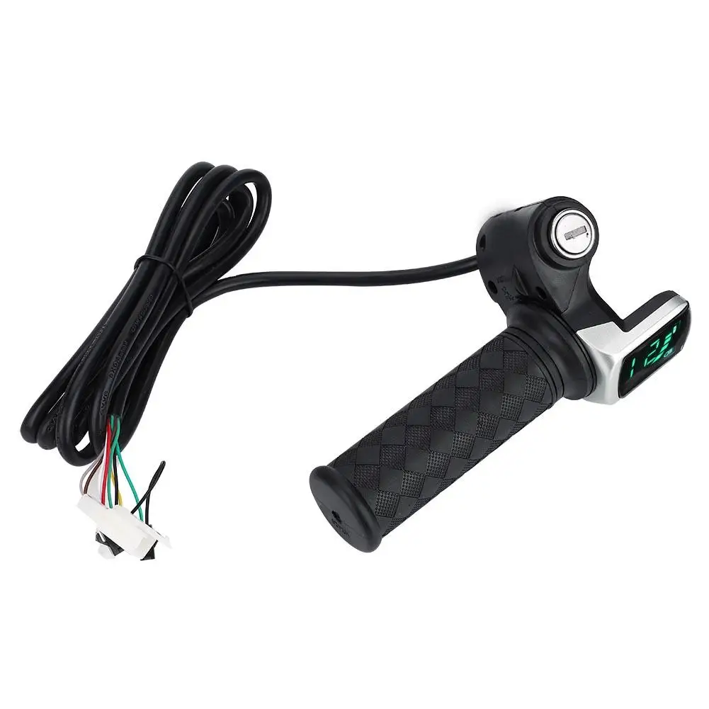 Excellent 24V/36V/48V Electric Scooter Speed Control LCD Display with Lock Switch Indicator Control Handlebar Scooter E-Bike Accessories 4 Excellent 24V/36V/48V Electric Scooter Speed Control LCD Display with Lock Switch Indicator Control Handlebar Scooter E-Bike Accessories 4