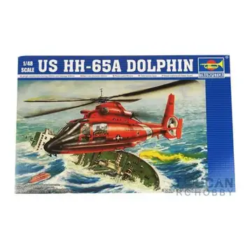 

Trumpeter 1/48 02801 HH-65A Dolphin Rescue Helicopter Plastic Model Aircraft Kit