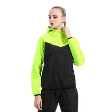 Цветной спортивный костюм для фитнеса, спортивный костюм с капюшоном и длинным рукавом, женские брюки, быстросохнущее пальто, спортивный костюм