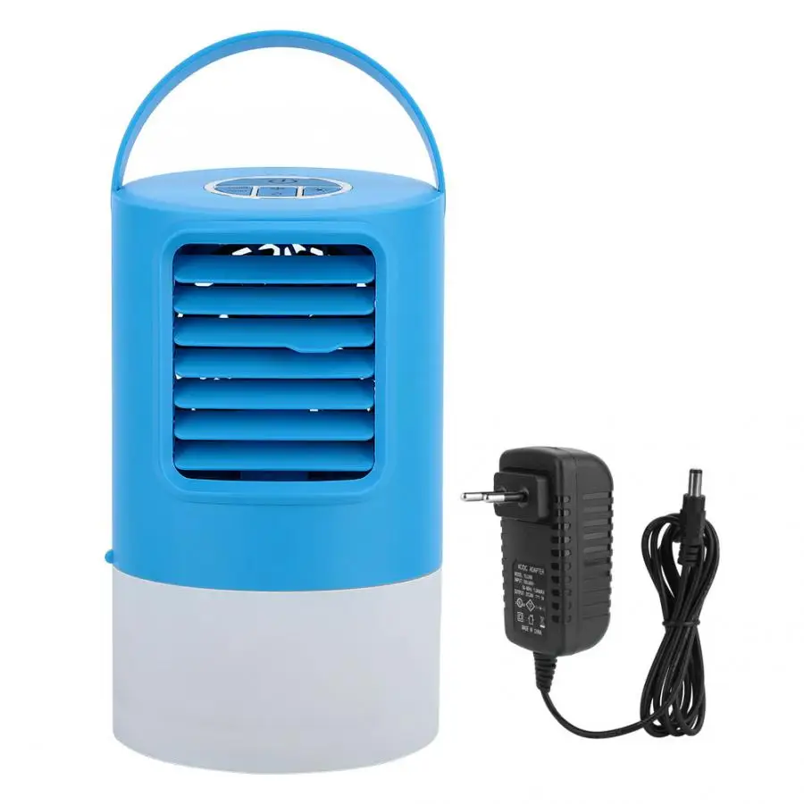 110 240v Mini Portable Air Conditioner Humidifier Purifier Desktop Air
