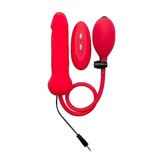 Ouch Dildo Inflatable De Silicone Red Masturbador Material Antibacteriano ENVIO DISCRETO | Красота и здоровье