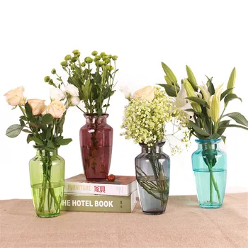 

Transparent Glass Vase Home Decoration Vases Terrarium Succulents Plant Gift Micro Landscape Cover And Filler Terrarium