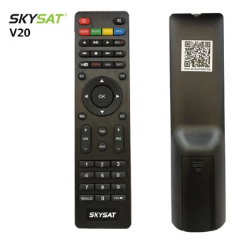 

Extra Remote Control for skysat s2020 Skysat V20 DVB-S2 Satellite Receiver South America tv box Europe Spain ACM Receptor