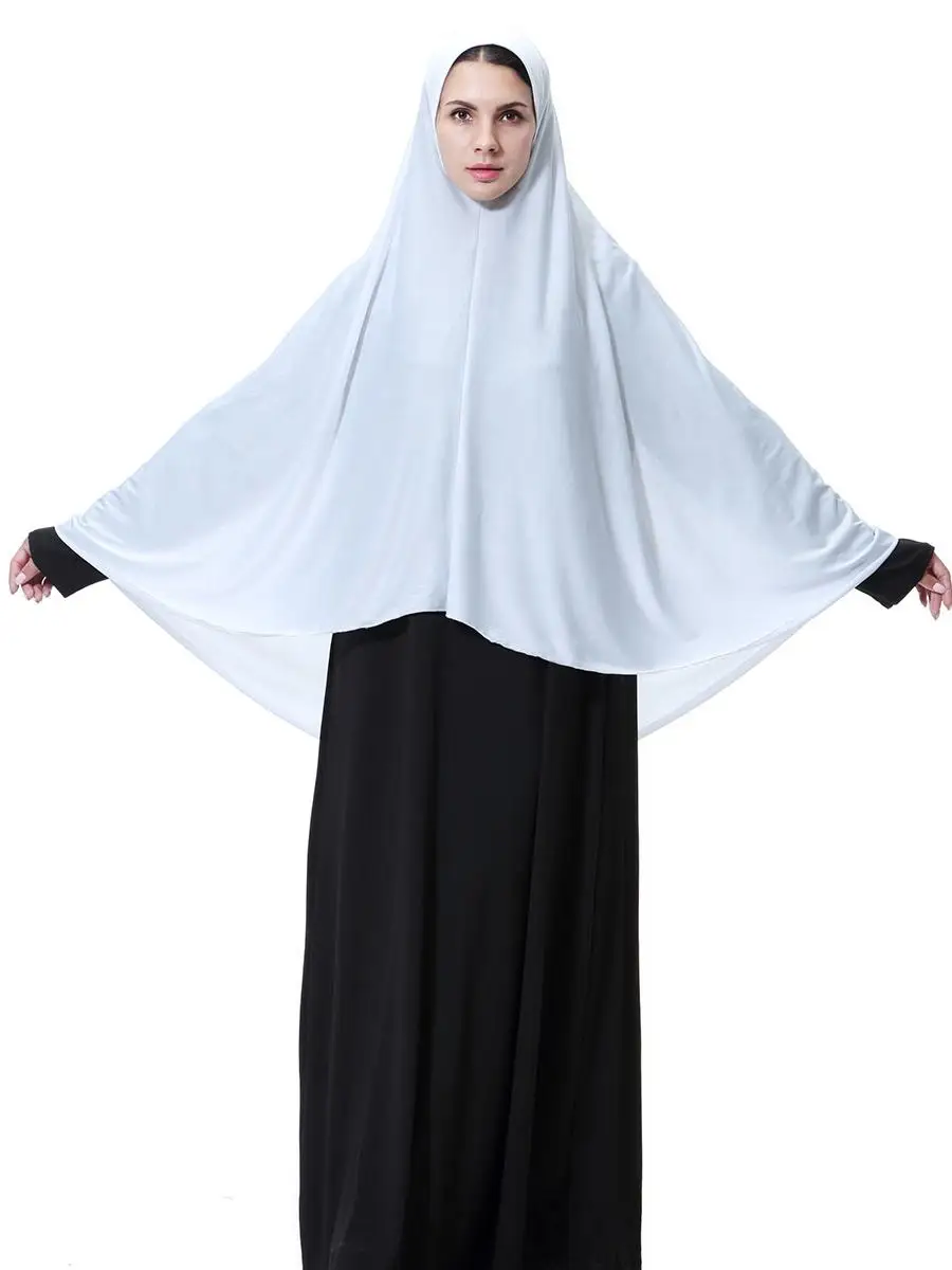 Мусульманский хиджаб с полным покрытием Niqab Паранджа мусульманский длинный шарф