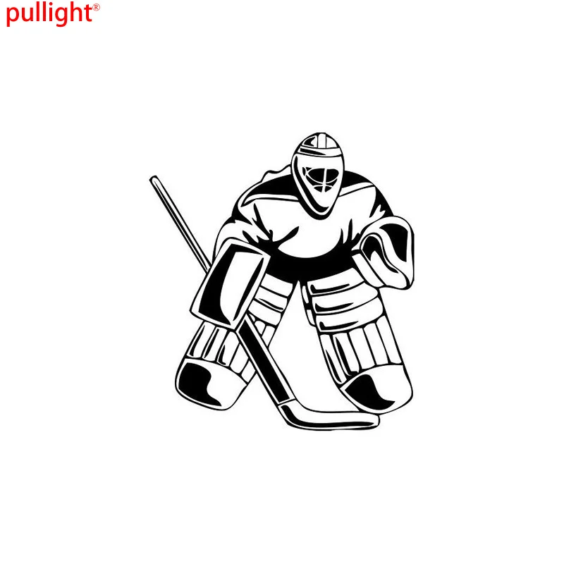 Serious Hockey Goalie Car Stickers Vinyl Sticker Handsome And Cool Motorcycle SUVs Bumper Laptop Styling | Автомобили и мотоциклы