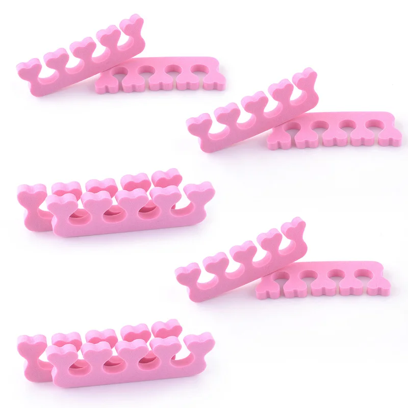 10 шт. Новый Soft Toe/разделитель для пальцев инструменты Nail Art Маникюр Педикюр ног