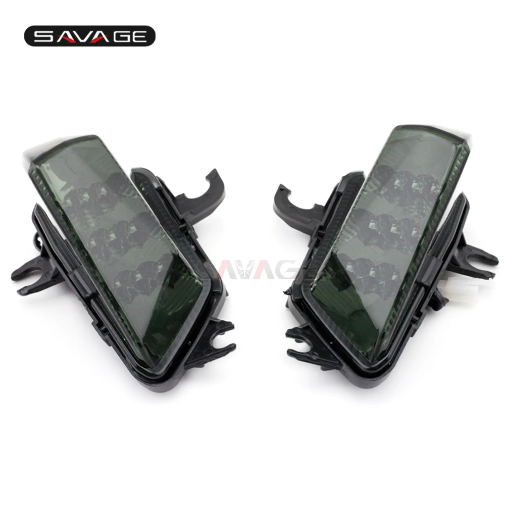  Front LED Turn Signals Indicator For KAWASAKI Z1000SX NINJA 1000/R 2011 12 13 14 15 2016 Motorcycle - 32958972855