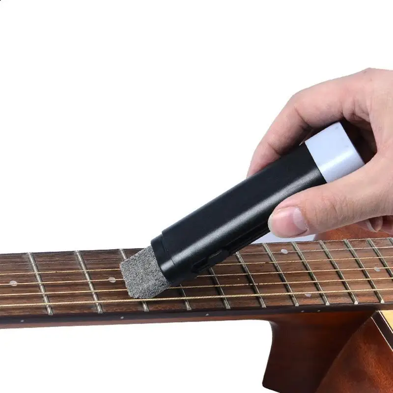 Electrical Acoustic Guitar Bass String Cleaner Prevention Rust Remove Pen String Wiper Care Set