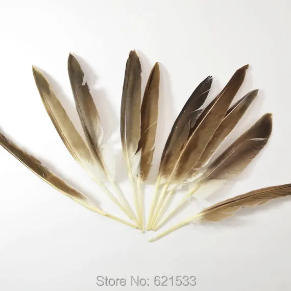

50 шт./лот! Перья из натуральной утки 6-8 "15-20 см крыльев-перья из утиного пуха для изготовления ювелирных изделий