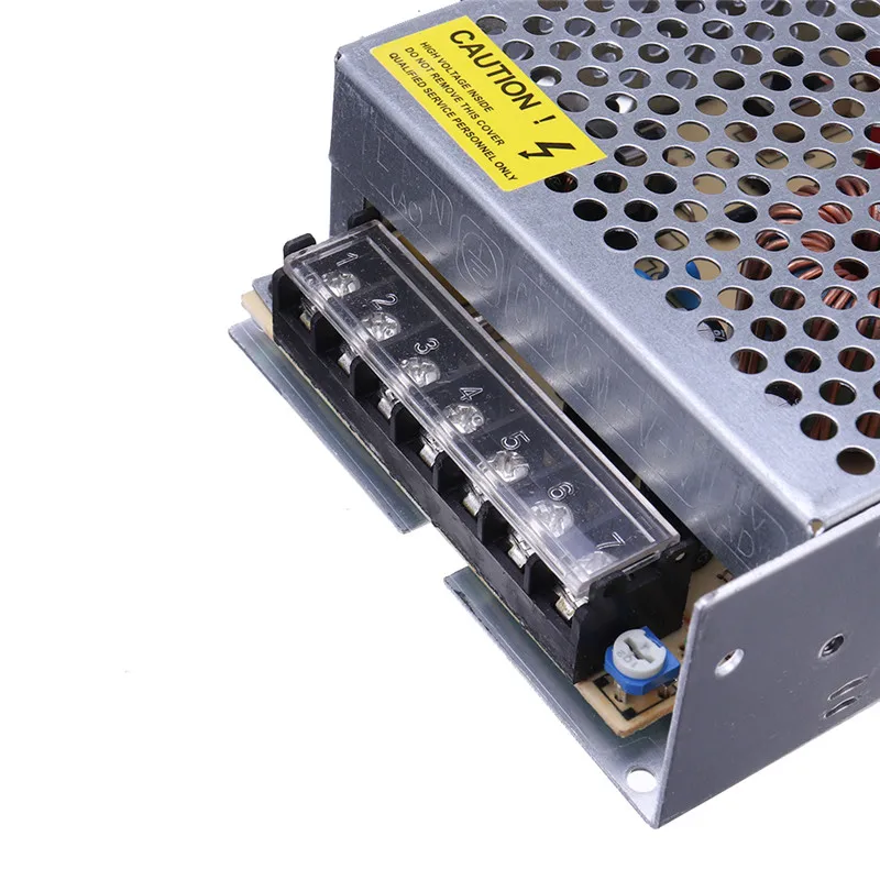 

CLAITE AC110/220V TO 24V 6A 145W Overload Protection Lighting Transformer Power Supply for LED Strip Light Accessories