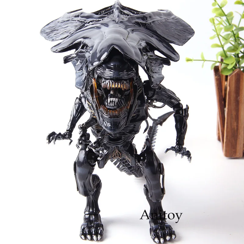 

Aliens Hybrid Metal Figuration #047 Alien Queen PVC Alien Action Figure Collection Model Toys