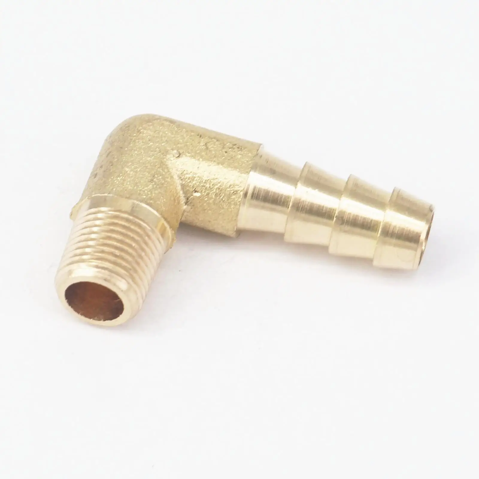 1/8 &quotNPT Male x 5/16&quot шланг Колючая Хвостовая локоть латунная топливная арматура