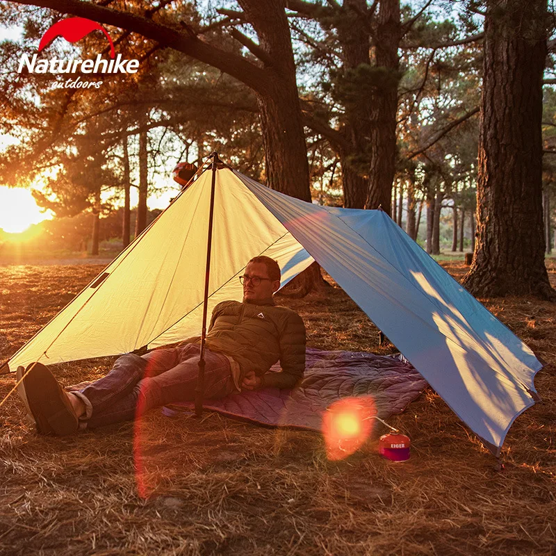 Naturehike 15D нейлон Многофункциональный портативный пляжный тент для кемпинга